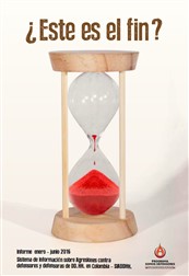 INFORME SEMESTRAL ENERO – JUNIO 2016 | ¿ESTE ES EL FIN?
